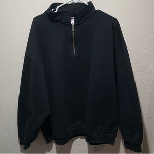 Vintage Jerzees Quarter Zip
